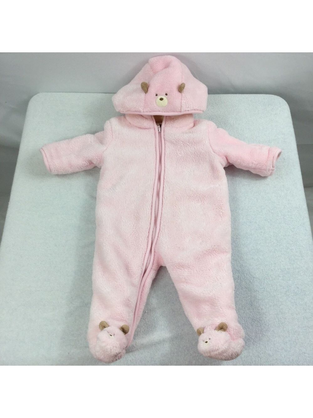 ABSORBA Baby Pink Pram Suit Snowsuit 0-3 Months